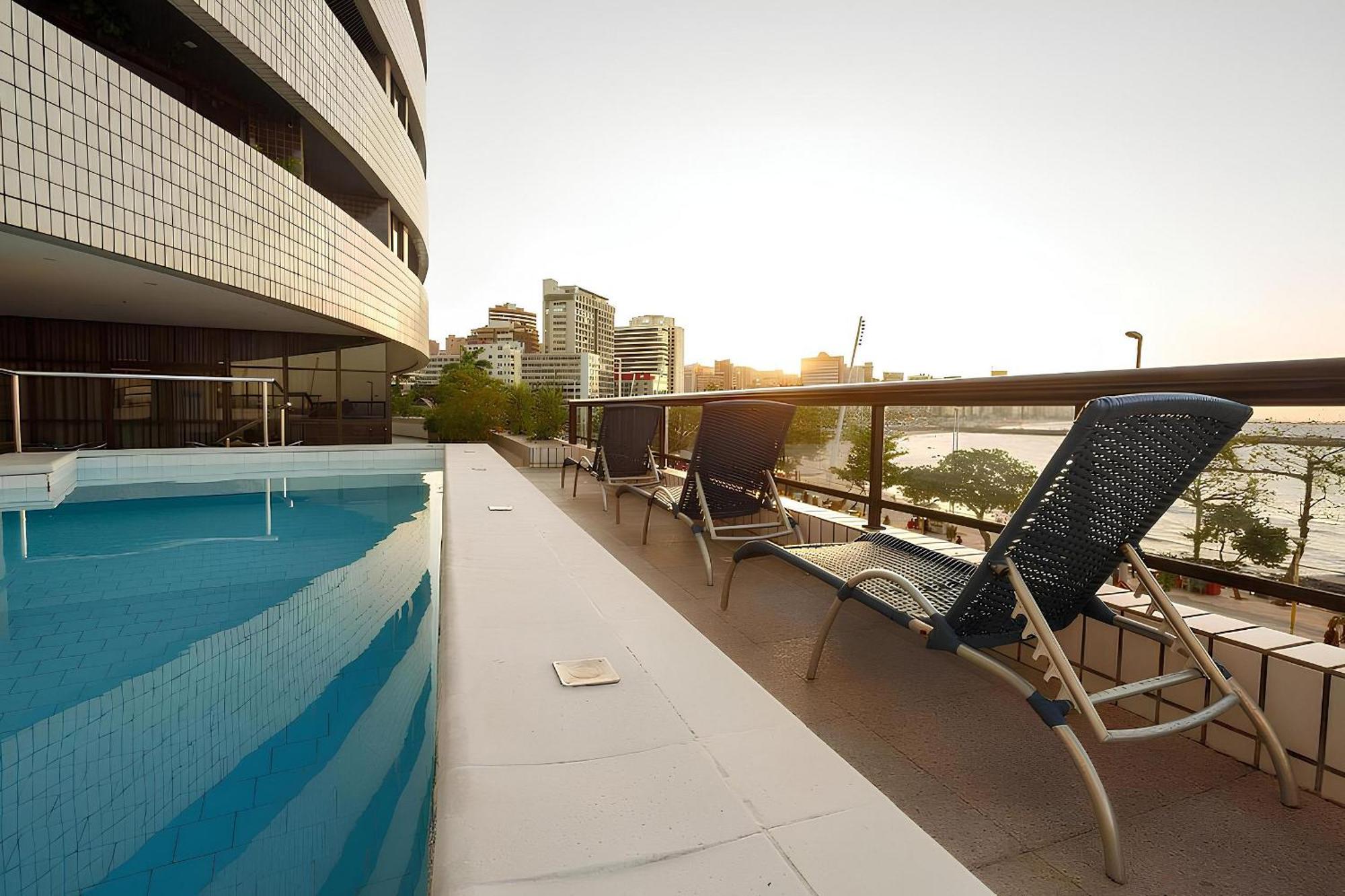 Flat Particular Em Blue Tree Towers Beira Mar Fortaleza מראה חיצוני תמונה
